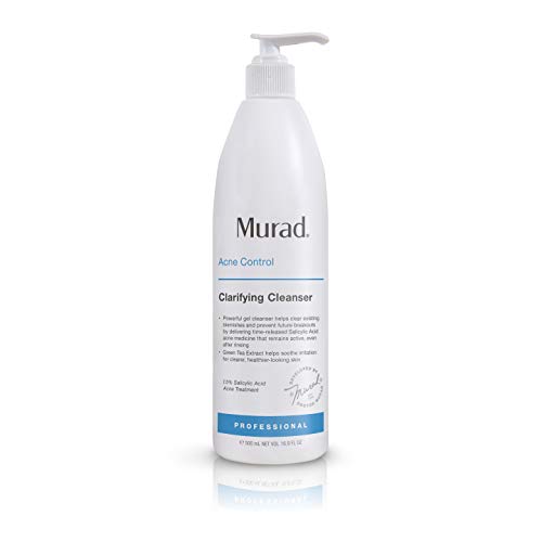 Murad Clarifying Cleanser - Gentle Exfoliating Facial Cleanser with Salicylic Acid 16.9 Fl Oz Jumbo Size