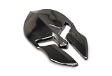 Tactical Freedom - Magwell Metal Decal/Sticker - Molon Labe Spartan Helmet with Scar (Black Chrome)