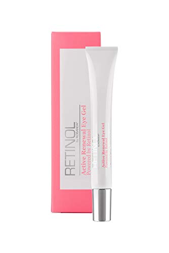 Robanda Retinol Active Renewal Eye Gel? Under Eye Treatment For Dark Circles and Puffiness ? For All Skin Types