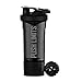 Artoid Mode Inspirational Fitness Workout Sports Protein Shaker Bottle 24-Ounce, Dual Mixing Technology with Shaker Balls & Mixing Grids Included, Twist and Lock Protein Box Storage Included