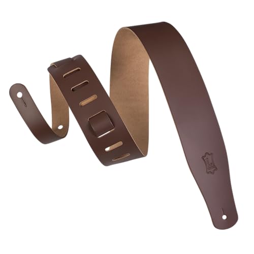 Levys Leathers M26-brn Guitar Strap - Brown