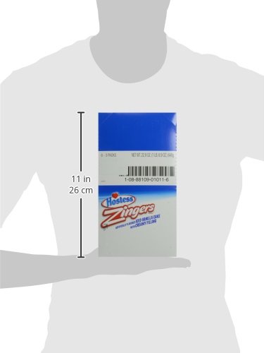 4 Hostess+Zingers+Vanilla+Ounce+Count