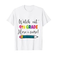 First Day of 4th GRADE - Back to School, First Day School T-Shirt