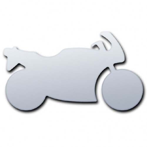 Super Cool Creations Motorbike Mirror 50cm x 30cm