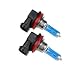 2pc 12v 55w H11 Xenon Gas Super White Fog Light Bulbs 5000k 1pair