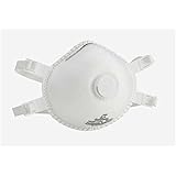 Gateway Safety 80502V TruAir Vented N100 Particulate Respirator, Regular, White (Pack of 5)