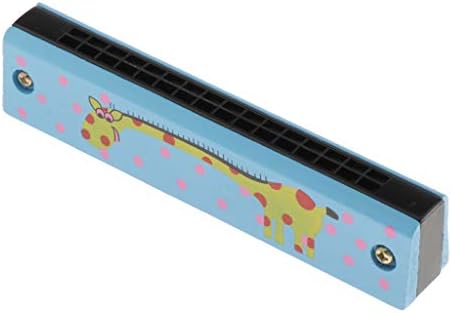 Tachiuwa 木製 ハーモニカ ブル行 16穴 音楽おもちゃ 子ども 幼稚園 練習 楽器 音楽教育玩具
