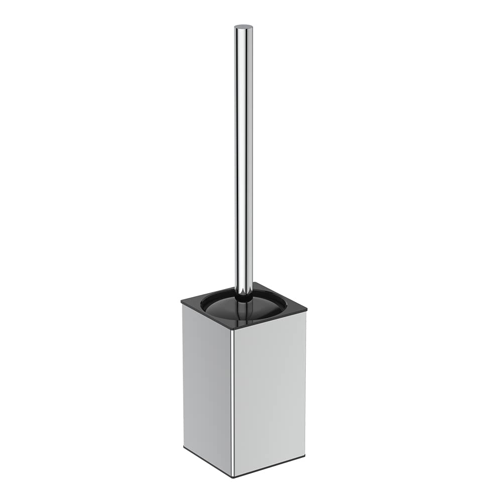 Ideal Standard IOM Square Wall Mounted Toilet Brush And Holder, Chrome, E2195AA