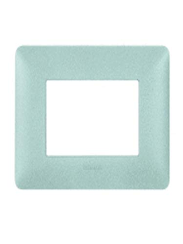 BTicino AM4803MSL Matix 3-Gang Front Plate, Silver