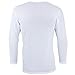YiZYiF Men's Mesh Sheer T-shirt Top Transparent Long Sleeve Slim Fit Undershirt White Medium
