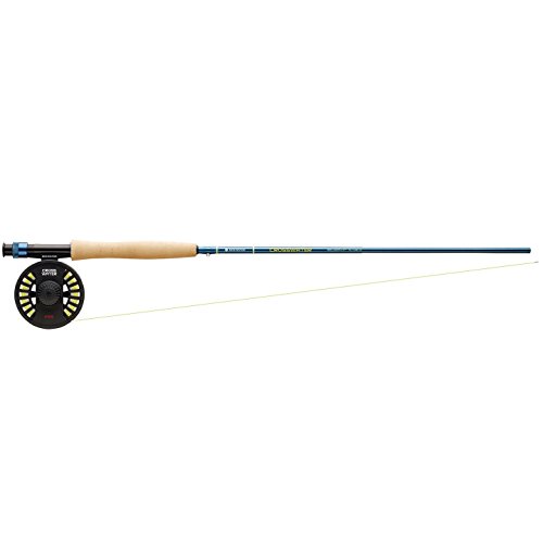 Redington Crosswater Fly Fishing Outfit (476-4) - 4 Weight, 7'6" Fly Fishing Rod w/Crosswater Fly Reel