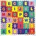 EVA Puzzle Foam Mat Interlocking Alphabet & Number - 36 Small Blocks (5