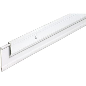 M-D Building Products 5769 M-D 0 Heavy Duty Door Sweep, 1/4 in W X 36 in L X 2 in H, White