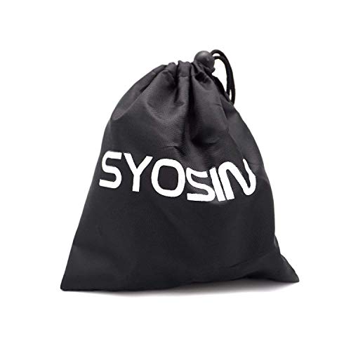 image for SYOSIN Ankle Straps for Cable Machines - Ankle Cuffs with Reinforced D