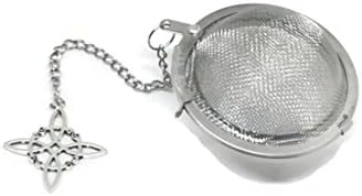 Handmade Celtic Shield Knot Yoga Loose Tea Infuser for Protection