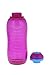 Sistema Lunch Twist 'n' Sip Water Bottle, Pink/Blue, 11 oz.