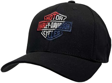 Harley-Davidson Men's #1 Bar & Shield Colorblocked Baseball Cap
