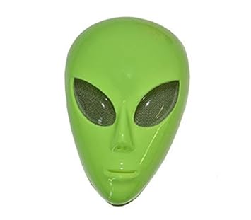 Toyland Grüne Alien-Maske für Erwachsene