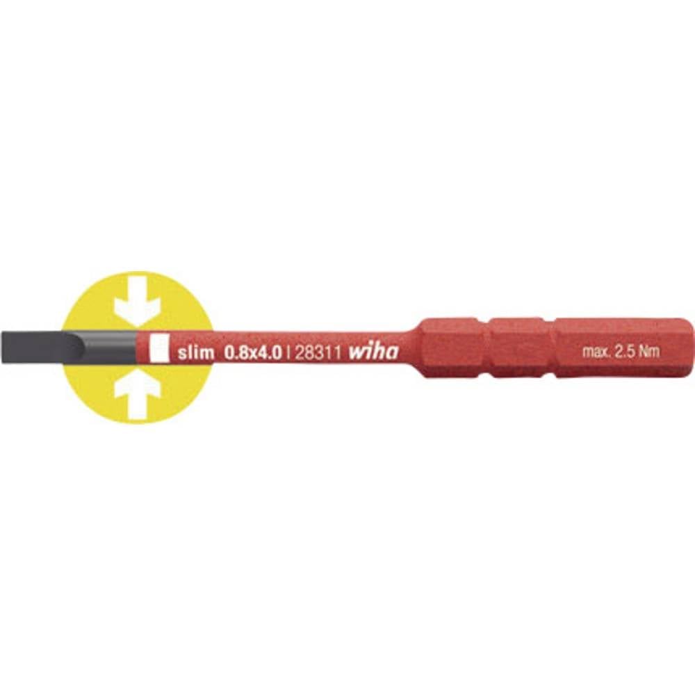Wiha slimBit Electric 2,5 x 75...