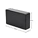 【BIG SALE FOR 7.99】BBT Project Box, 5 Pcs Black Plastic Electronics Enclosure Junction Box 3.94 x 2.36 x 0.98 inches Black Plastic Project Case ( 100x60x25mm)