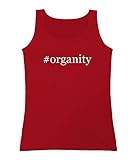#organity - Women's Hashtag Tank Top, Red, XX-Large