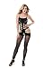 Sexy Lingerie for Woman Hollow Sexy Lace Teddy Bodysuit Open Back Bodystocking