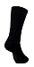 Hot Feet Men's 2 Pack Heavy Thermal Sock,Heather Grey and Black,Mens Size 10-13 Shoe Size 6-16