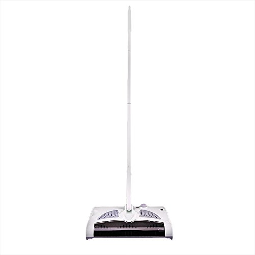 PowCube Cordless Sweeper, Rechargeable Floor and Carpet Sweeper with Cleaning Mop Cordless Floor Cleaner 2 in 1 Household Cleaning Machine
