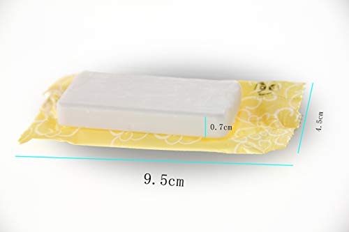 Everest Soap Bars 100 pack 22 grams (.78oz) Individually Wrapped Travel Soap Bar Amenities for Hotels & Motels,Resorts, Guests Toiletries, Bulk Discount Price, Made of Coconut Oil(cocos nucifera oil)