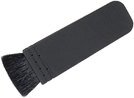 Miji Wooden a Pack of 3 Goat Hair Ita Brush for Contouring,Sofe Black Wooden Handle Brush for Nars Reflecting Loose Powder