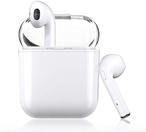 Wireless Headset,Bluetooth Headset with Headset Charging Mini Headset with Microphone Headset, Compatible with iPhone XR X 8 8plus 7 7s Other Android & iOS Divices