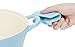 Neoflam Retro 3qt Non-Stick Ceramic Coated Stockpot with Integrated Steam Vent Glass Lid, Silicone Hot Handle Holder Included, Saute Pot, Casserole, Dutch Oven, Cookware for Pasta, Stew, Mint Blue