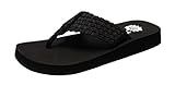 Yellowbox Women's Latticed Woven Foam Flip Flop Sandal