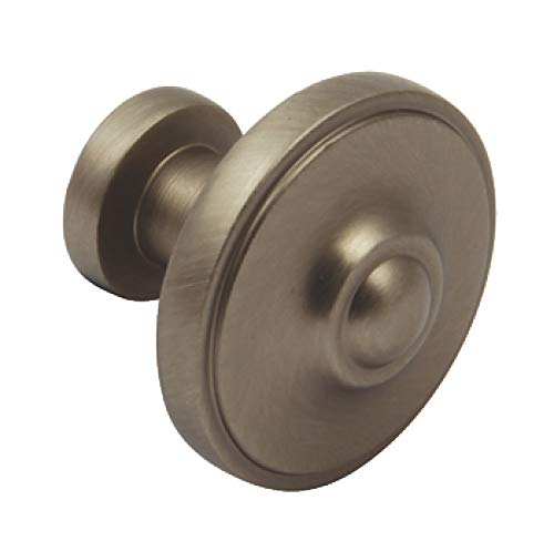 ARIEL Cupboard Door Knob with Pewter Effect Finish