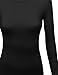 MBE Women's Lightweight Daily Casual Basic Crewneck Long Sleeve Tee