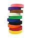Colored Masking Tape by BAM! Tape, 1” x 60 Yard, 10 Rolls, 600 Total Yards | Arts and Crafts Supplies | Multi-Use Labeling, Education, Home, Office, Classroom