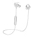 Bluetooth Headphones, Pobon QY19 Wireless Bluetooth Earbuds Stereo Headset Earphones with Microphone for Running Sports & Exercise (Bluetooth 4.1, Secure Fit, Sweatproof, 6 Hours Play Time) (White)