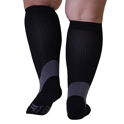 Mojo 2030mmHg Compression Socks Unisex, Knee High Medical Support Hose for PTS & Thrombotic