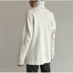Women's Oversized Turtleneck Sweater Long Sleeve