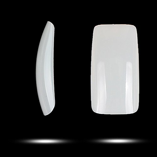 ECBASKET Full Cover False Nails Artificial Nails Fake Nails 500pcs Full Coverage Natural Acrylic Nails 10 Sizes with Bags - Thumbnail 2