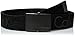 Calvin Klein Men's Calvin Klein 38mm Web Belt With Logo, black, M