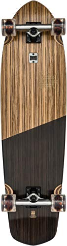 Blazer Xl Longboard Complete Skateboard, Natural/black