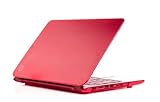 iPearl mCover HARD Shell CASE for 14-inch HP Envy 4 1XXX series NON-TouchSmart Ultrabook / Sleekbook laptop (Red)