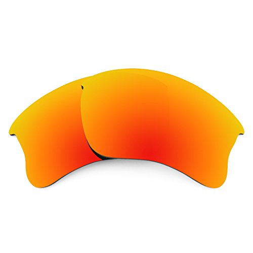 Revant Polarized Replacement Lenses for Oakley Flak Jacket XLJFire Red MirrorShield
