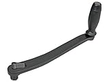 Marine 10”(254 Mm) Aluminum Winch Locking Handle W/lock for Sailboats - Five Oceans BC-3514