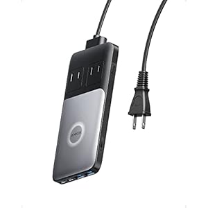 Anker 727 Charging Station (GaNPrime 100W) (6-in-1 充電ステーション) ブラック