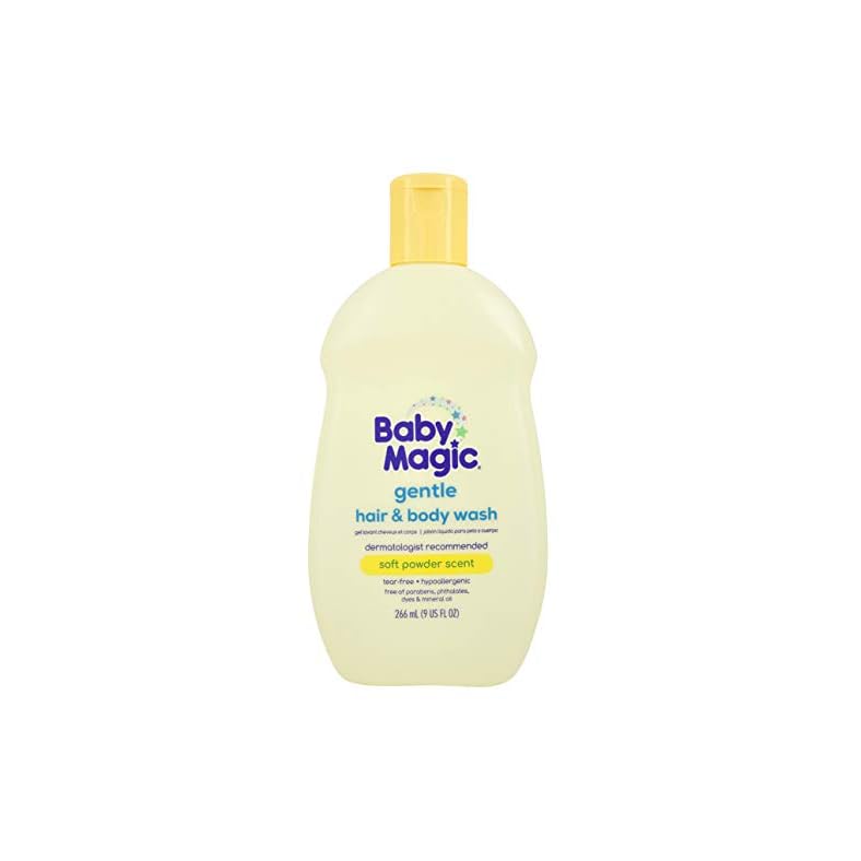 Baby Magic Gentle Hair & Body Wash | Tear-Free, Free of Parabens, Phthalates, Sulfates and Dyes, Calendula Oil & Coconut…