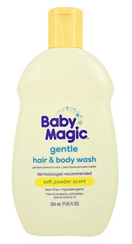Baby Magic Gentle Hair & Body Wash | Tear-Free, Free of Parabens, Phthalates, Sulfates and Dyes, Calendula Oil & Coconut…