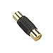 VCE 12-Pack Gold Plated RCA Female to RCA Female Coupler