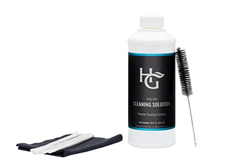 Herb Guard Pure Pipe Natural Cleaning Kit - Comes with Brush, Cloth and Pipe Cleaners. 100% All Natural Cleaning Solution Kit for Your Glass, Pipes, Rigs, Bowls